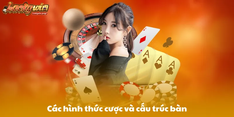 Các hình thức cược và cấu trúc bàn
